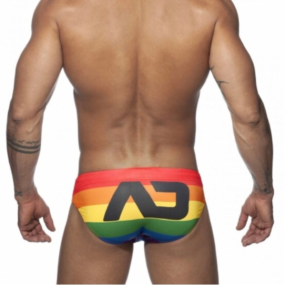 Push Pad Low Waist Quick Dry Swimsuit For Men Without Pad - Picture 3 of 3